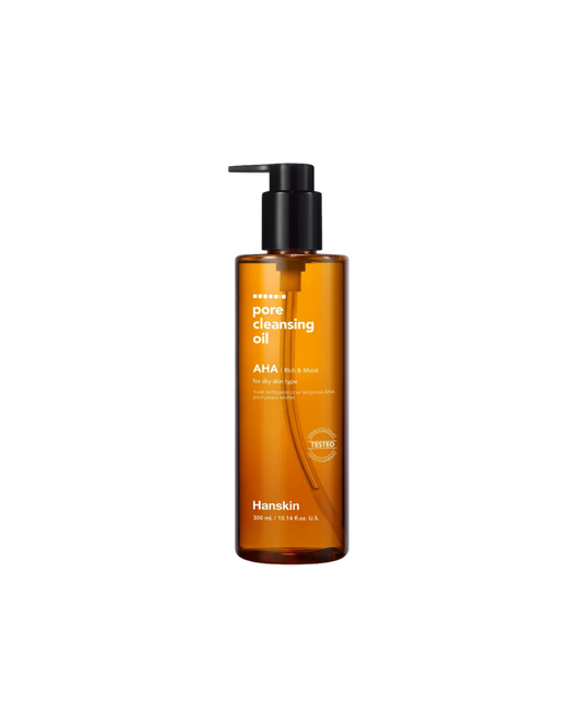 Hanskin Pore Cleansing Oil AHA Rich & Moist